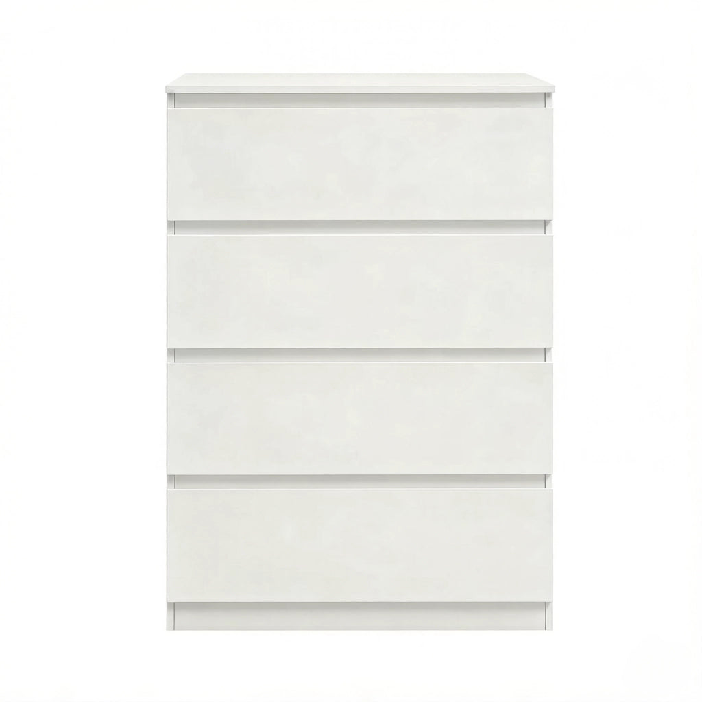 CASSETTIERA 4 cassetti 60 x 90 x 40 cm Bianco in legno