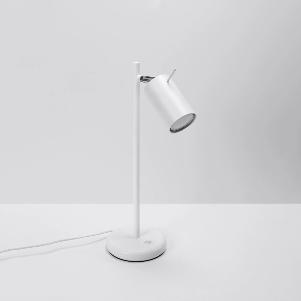Lampada da scrivania bianca moderna TORQUE Pure Lume GU10 10W