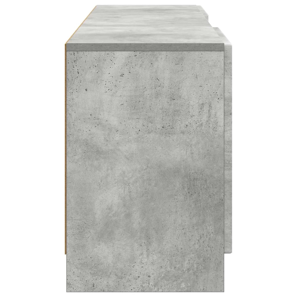 Mobile TV Grigio Cemento 150 x 31 x 47 cm Legno ingegnerizzato