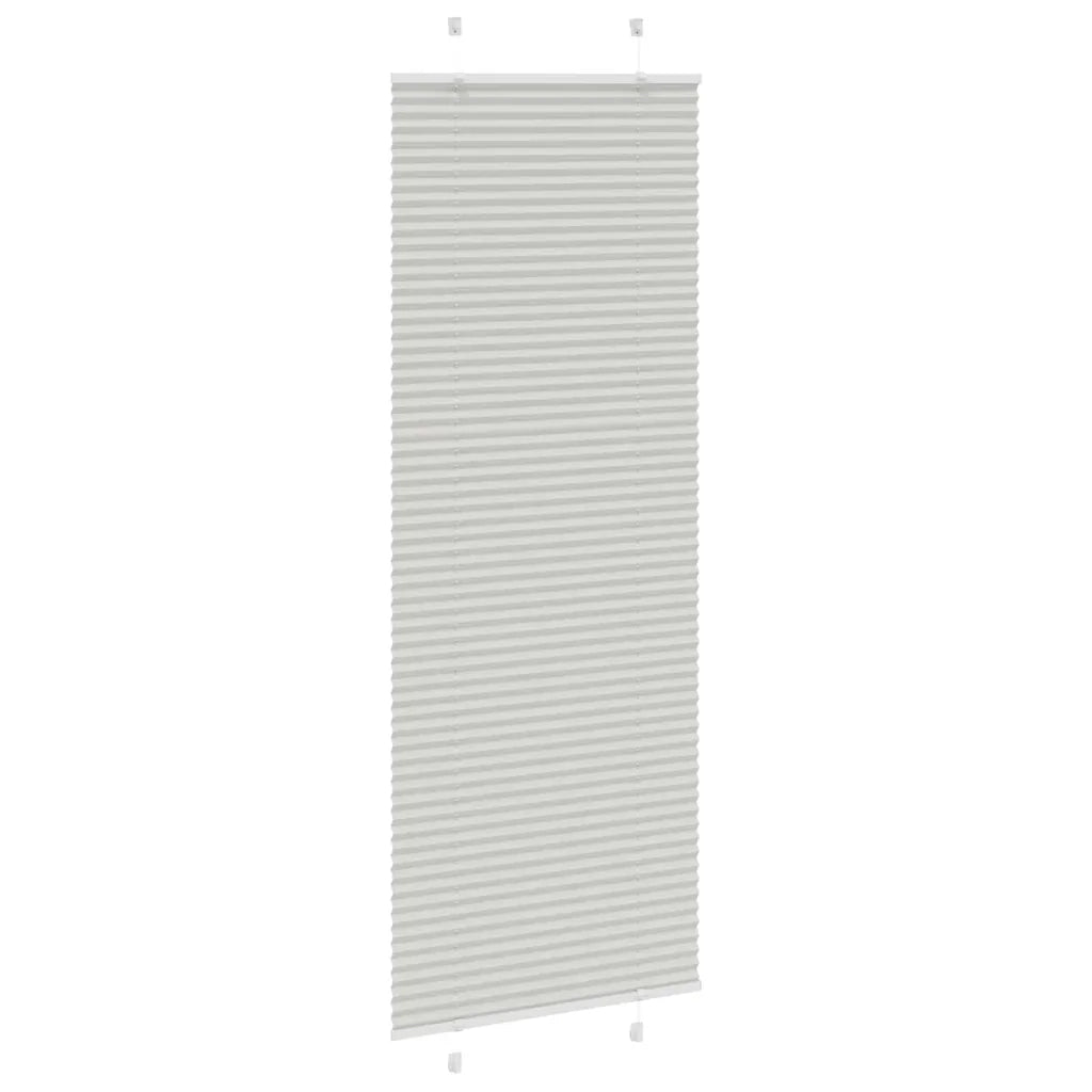 Tenda Plissettata | Tenda pliss¨¨ Grigio Chiaro 75x200 cm Larghezza Tessuto
