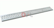 GRIGLIA PER CANALETTA A15 PEDONABILE RACCOLTA ACQUE CM 99,5x12,6xH. 2,0 FERRO ZN