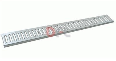 GRIGLIA PER CANALETTA A15 PEDONABILE RACCOLTA ACQUE CM 99,5x12,6xH. 2,0 FERRO ZN