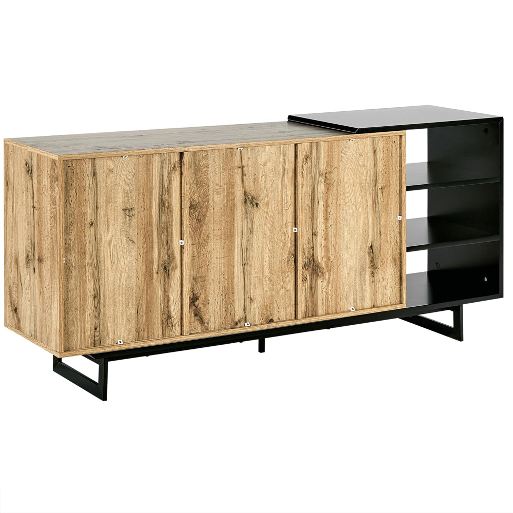 Credenza in legno chiaro mobile contenitore soggiorno camera da letto