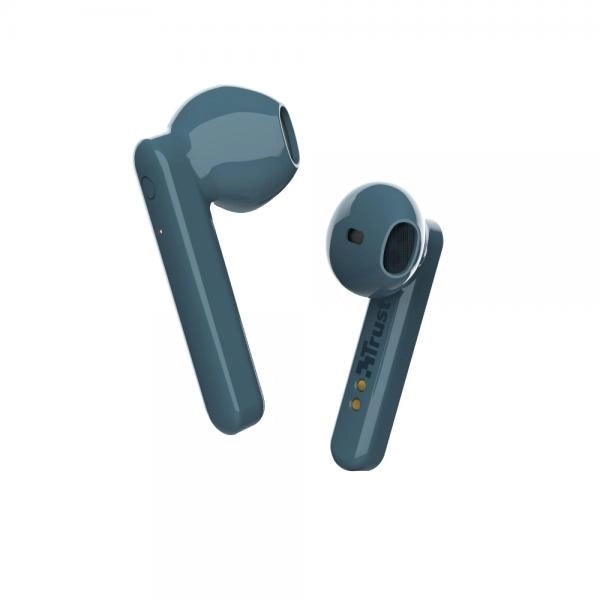 TRUST PRIMO TOUCH (23780) - AURICOLARI WIRELESS BLUETOOTH 5.0 - BLUE