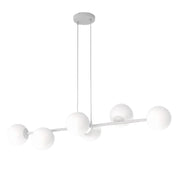 Lampadario sospeso Magnus Emibig 6xE14 grigio bianco
