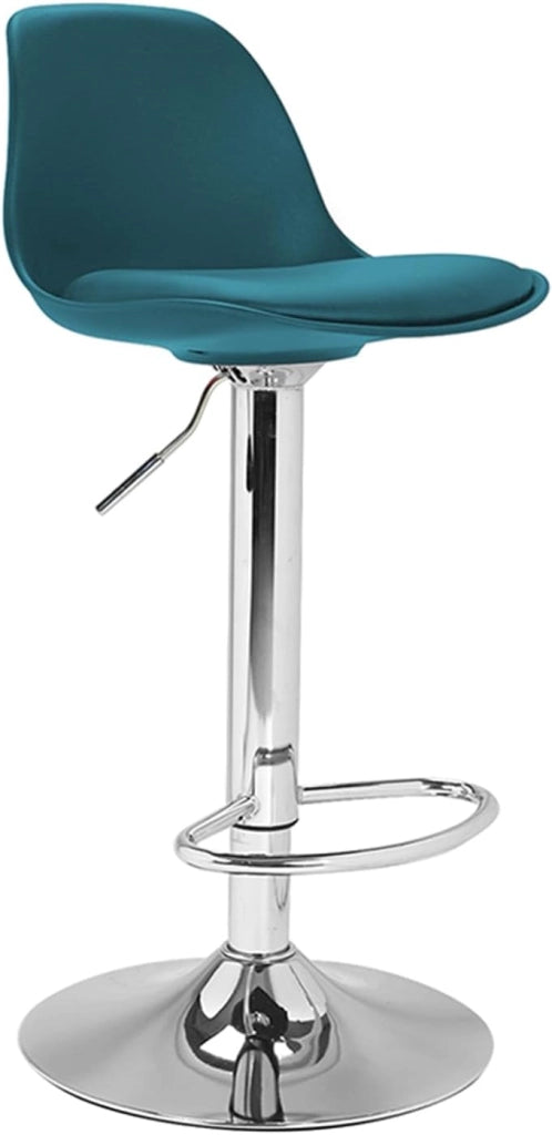Set di 4 sgabelli da bar KARL design blu anatra