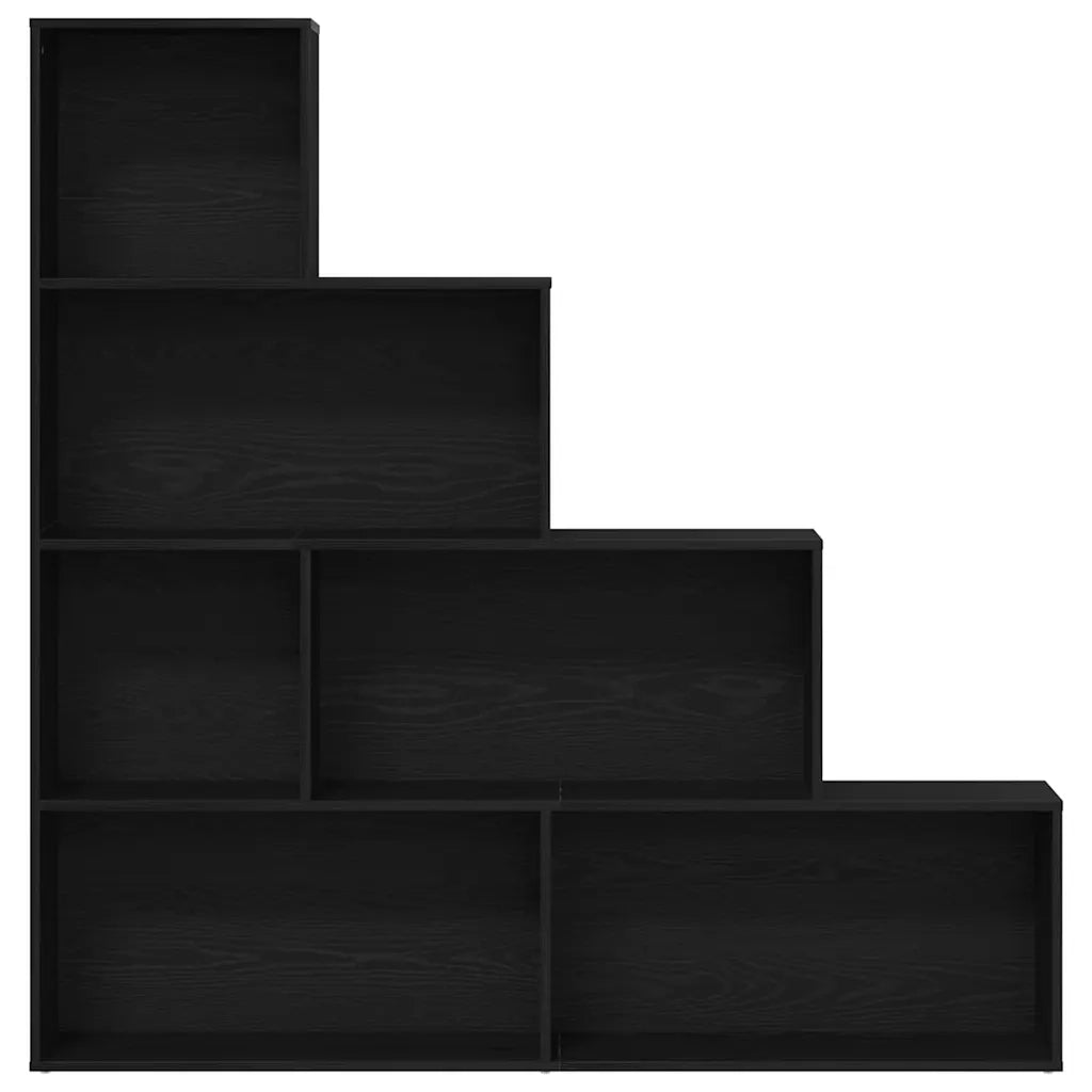 Armadio per Libri Rovere Nero 155 x 24 x 160 cm 862441
