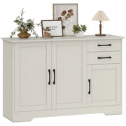 Consolle con cassetti e ante ¨C zephmum ¨C crema 120x38x79 cm