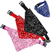 Asciugamani per cani e gatti - 3 pezzi - Fazzoletti quadrati - Bandana retro - Adattabile - Materiale in poliestere