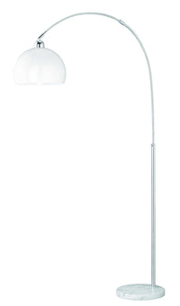 Piantana da Interno Attacco E27 in Metallo Cromo