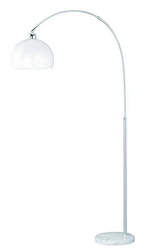 Piantana da Interno Attacco E27 in Metallo Cromo