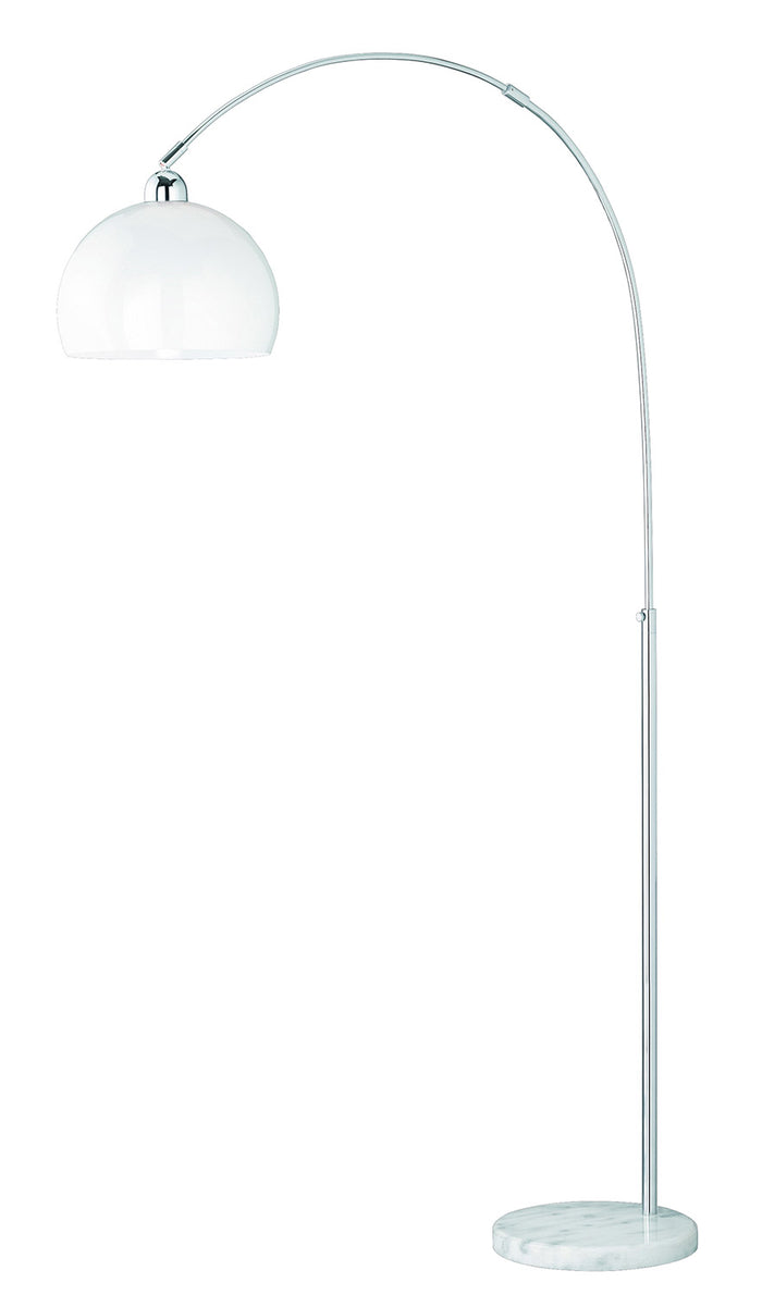 Piantana da Interno Attacco E27 in Metallo Cromo