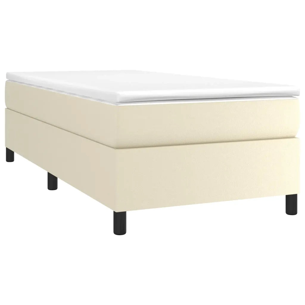 Giroletto a Molle Crema 80x200 cm in Similpelle cod mxl 62378