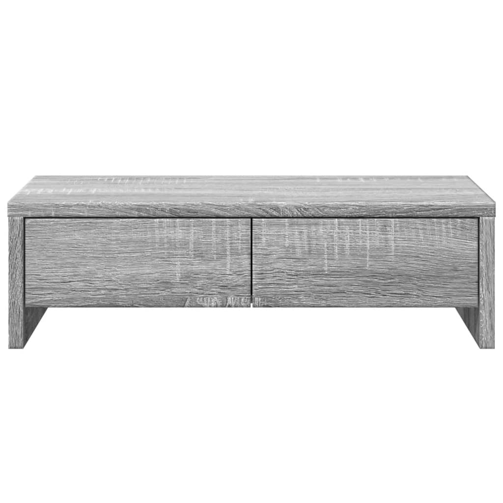 Supporto per monitor scrivania con cassetti legno ingegnerizzato Sonoma grigio 02_0044946