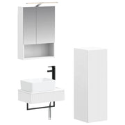 Set di Armadi da Bagno 4 pcs Bianco 50 x 14,5 x 70 cm 3407391