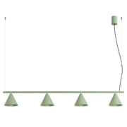 Lampadario NOX 4L salvia