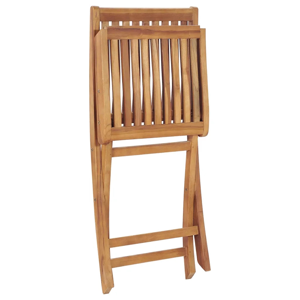 Set da Pranzo da Giardino 5 pz in Legno Massello di Teak 3059537