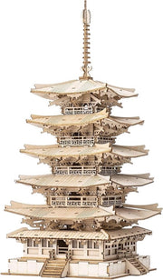 Puzzle a 3D in Legno a 5 Livelli - Kit di Modellismo per Adulti e Giovani