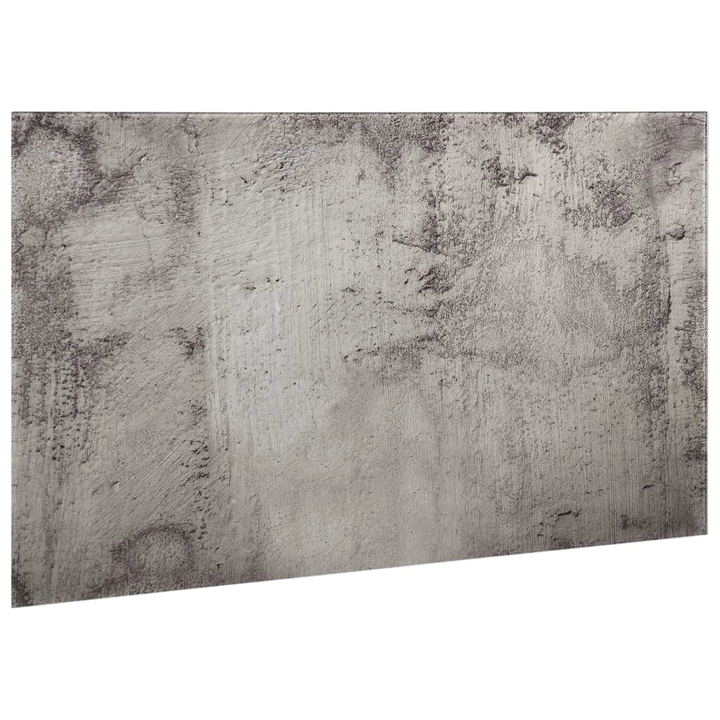 Lavagna magnetica pannello di scrittura scuola casa ufficio vetro da parete 100 x 60 cm grigio 02_0045496