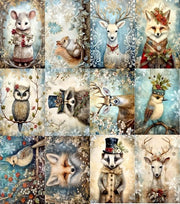 Papier di Decoupage - Versatili per Arredare - Piatto di Carta Naturale - 20 x 25 cm - Bianco
