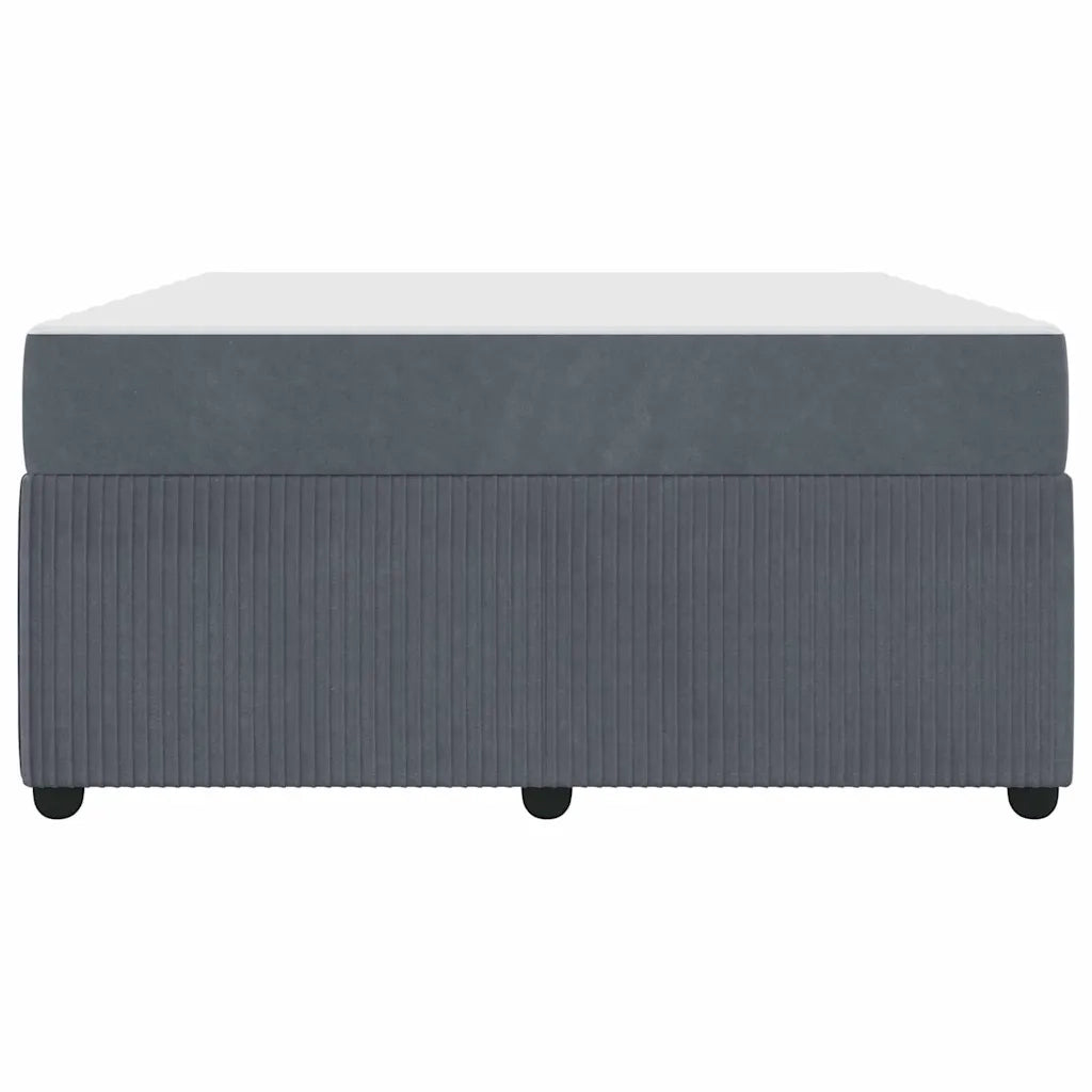 Struttura del letto Grigio scuro 160 x 200 cm Tessuto 3398413