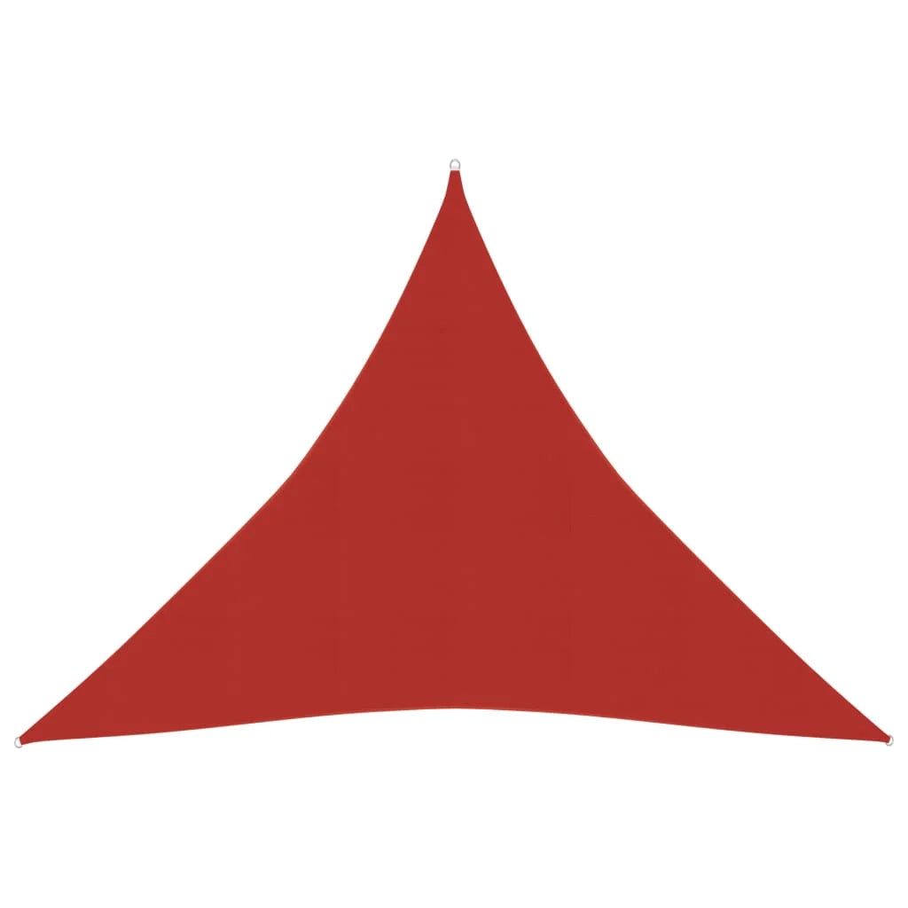 Vela in tessuto per ombrellone 160 g/m² HDPE 4,5 x 4,5 x 4,5 m rosso 02_0009275