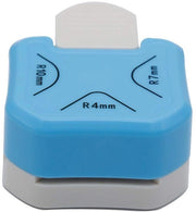 Puntatore per angoli - strumento per staccare carta 3 in 1 (R4mm+R7mm+R10mm) - Puntatore per lavori manuali, tavolo per puntare, perforatrice, creare cartoline, scrapbooking e tenere un diario