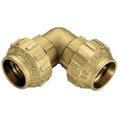 RACCORDO CURVO DOPPIO IN OTTONE TIEMME- Diam. 32- TIEMM- pezzi 1