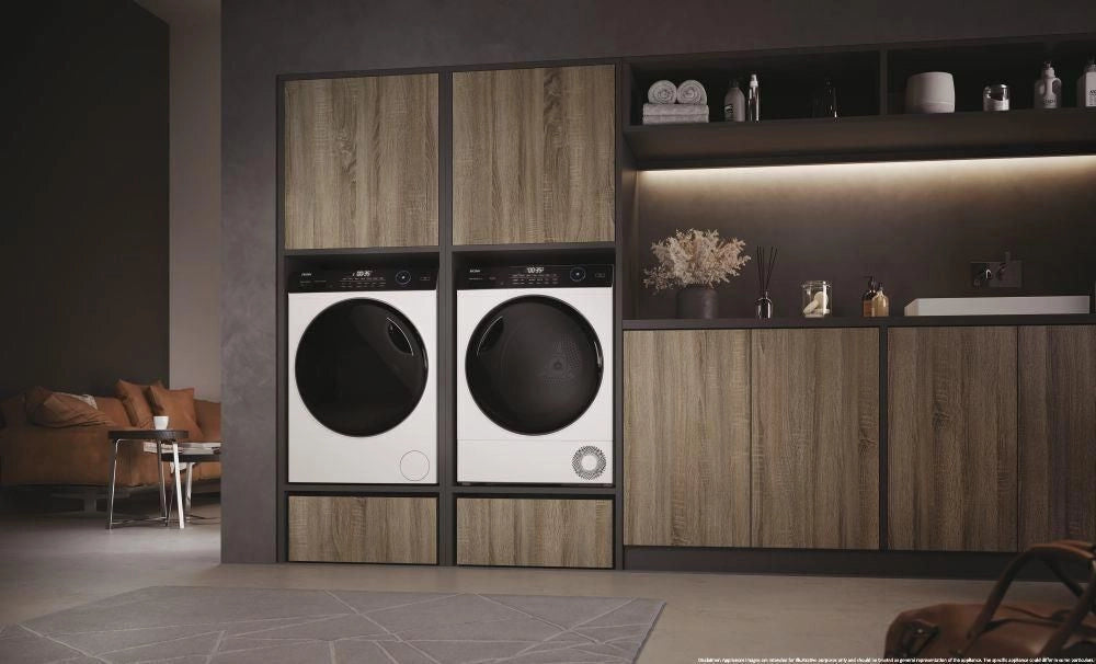 Haier I-Pro Serie 5, Asciugatrice 11 KG, Classe E, Bianco, I-Refresh, Wi-Fi, Hygienic, HD110-A2959E-IT