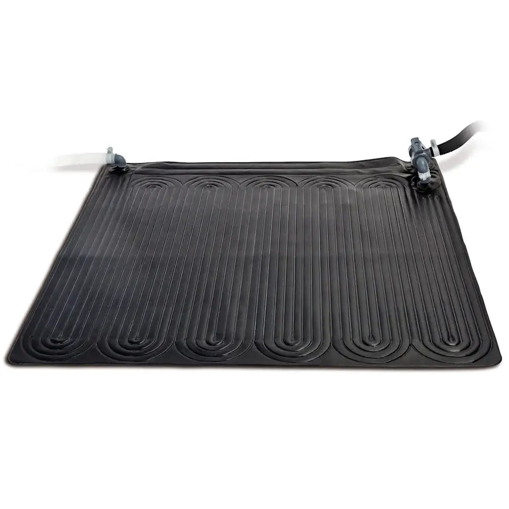 INTEX Tappetino Solare Termico 2 pz PVC 1,2x1,2 m Nero 273825
