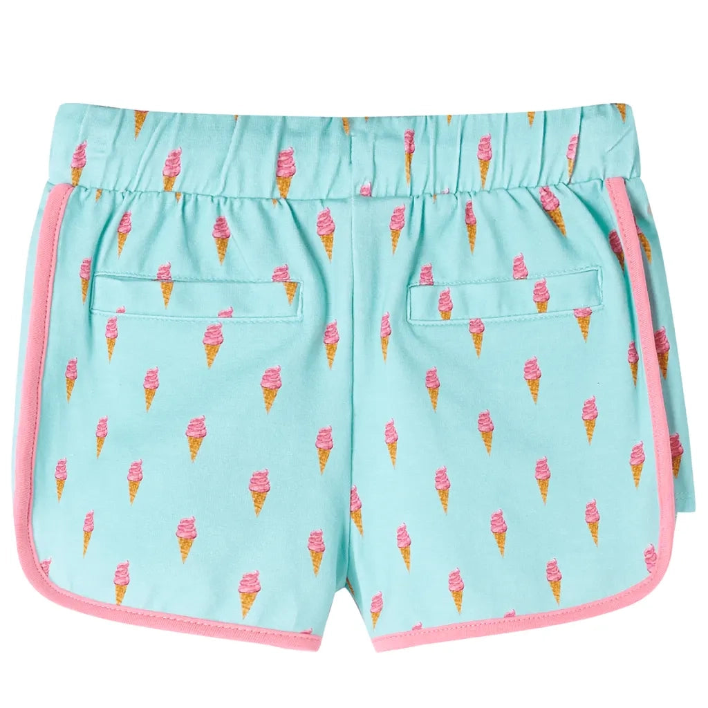 Pantaloncini per Bambini con Coulisse Menta Chiaro 140 CFW5910902