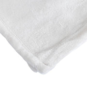 Coperta a quadri bianca 180x200cm FLANBERG
