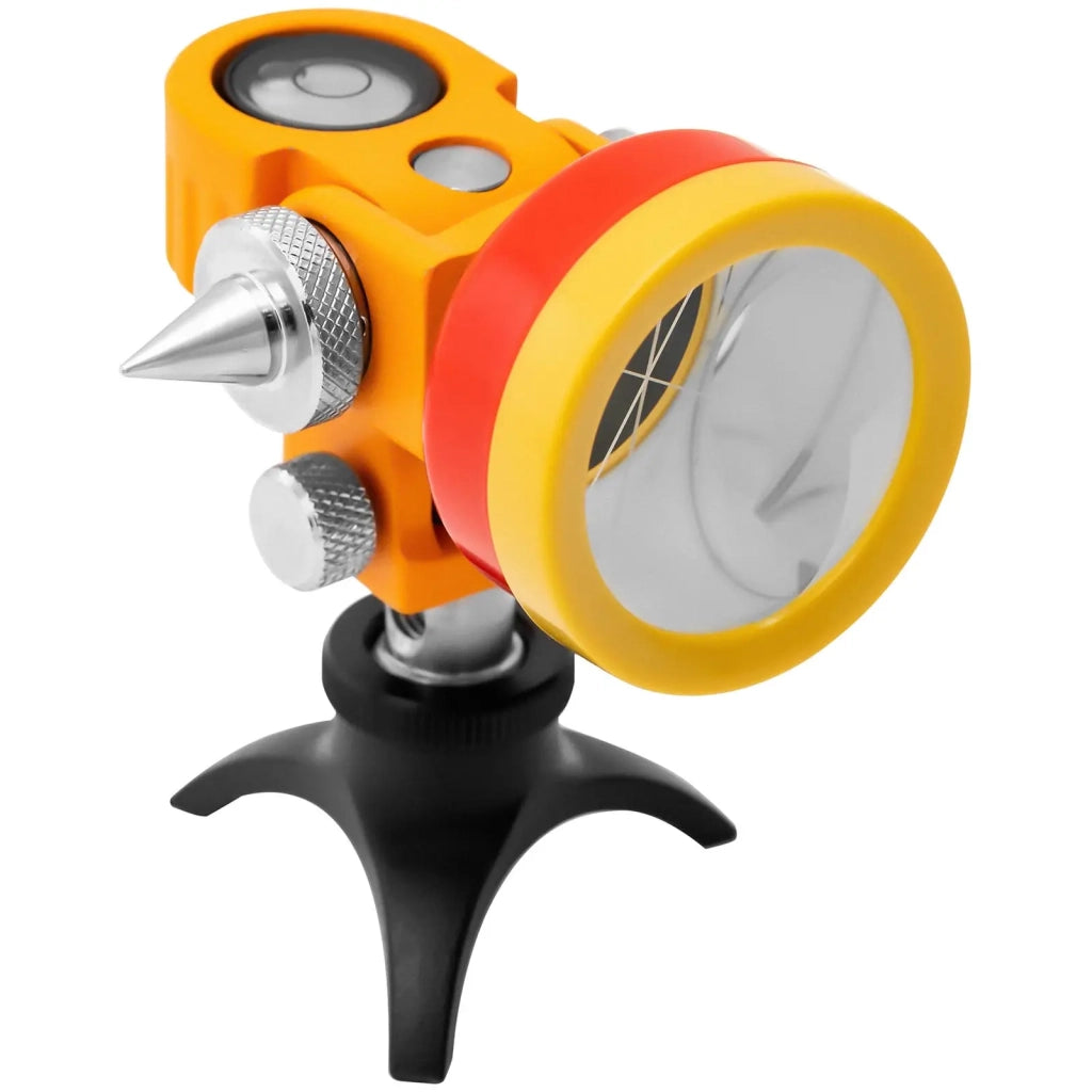 Mini prisma con stelo e base ø 3,6 cm rivestimento argento acciaio cromato rosso 14_0009382