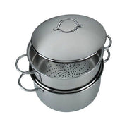 BARAZZONI Vaporiera inox 18 10 cm 24