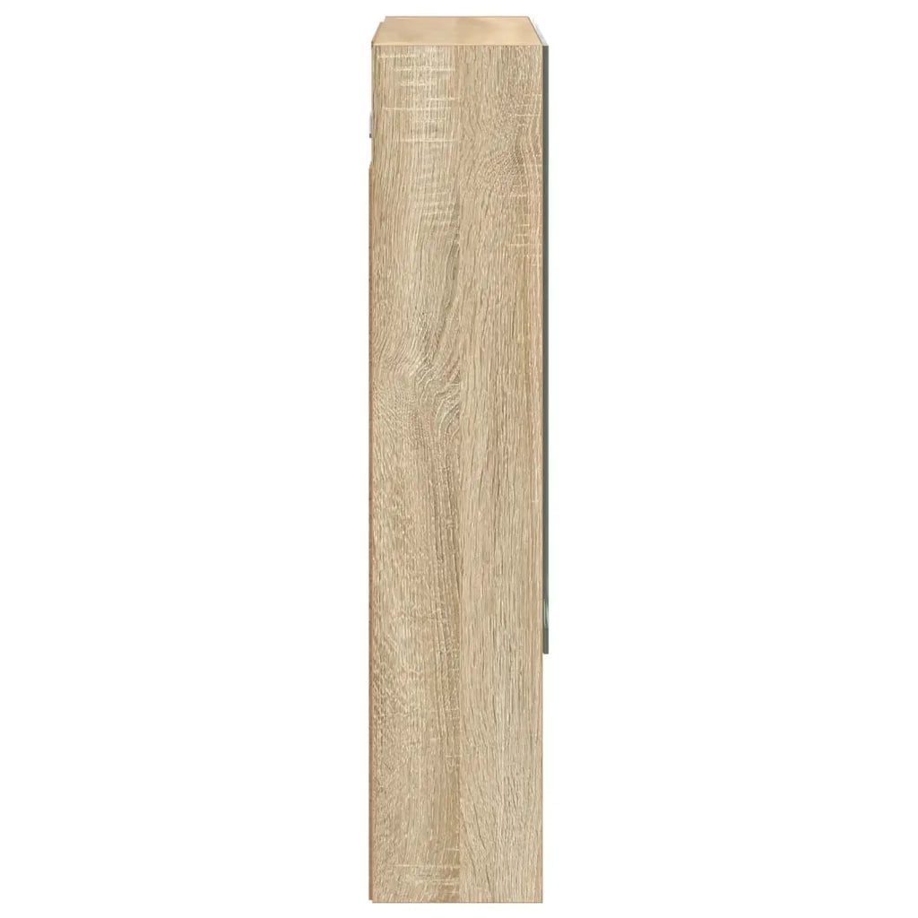 Mobiletto per specchio da bagno Rovere Sonoma 60 x 14.5 x 70 cm