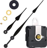 Orologio Quartz con alta forza motrice, meccanismo di sostituzione con aghi da 30 cm per orologi DIY (nero, altezza cassa 2,3 mm)