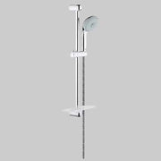 Asta SALISCENDI con portasapone TEMPESTA 3 getti  cromo     GROHE