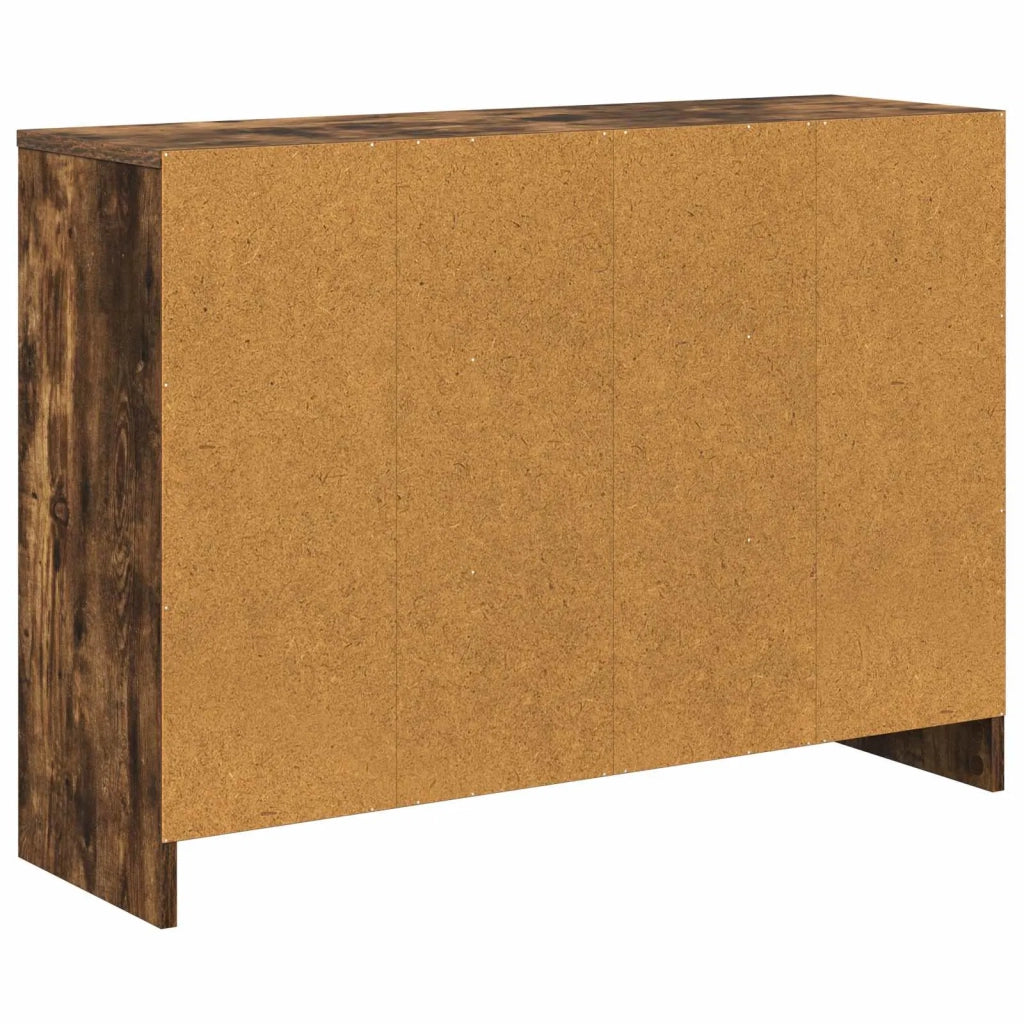 Credenza con cassetto Rovere fumé 88,5 x 27,5 x 63,5 cm