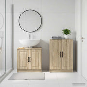 Set di Armadi da Bagno da 2 Pezzi UTRECHT Rovere Sonoma 3417650