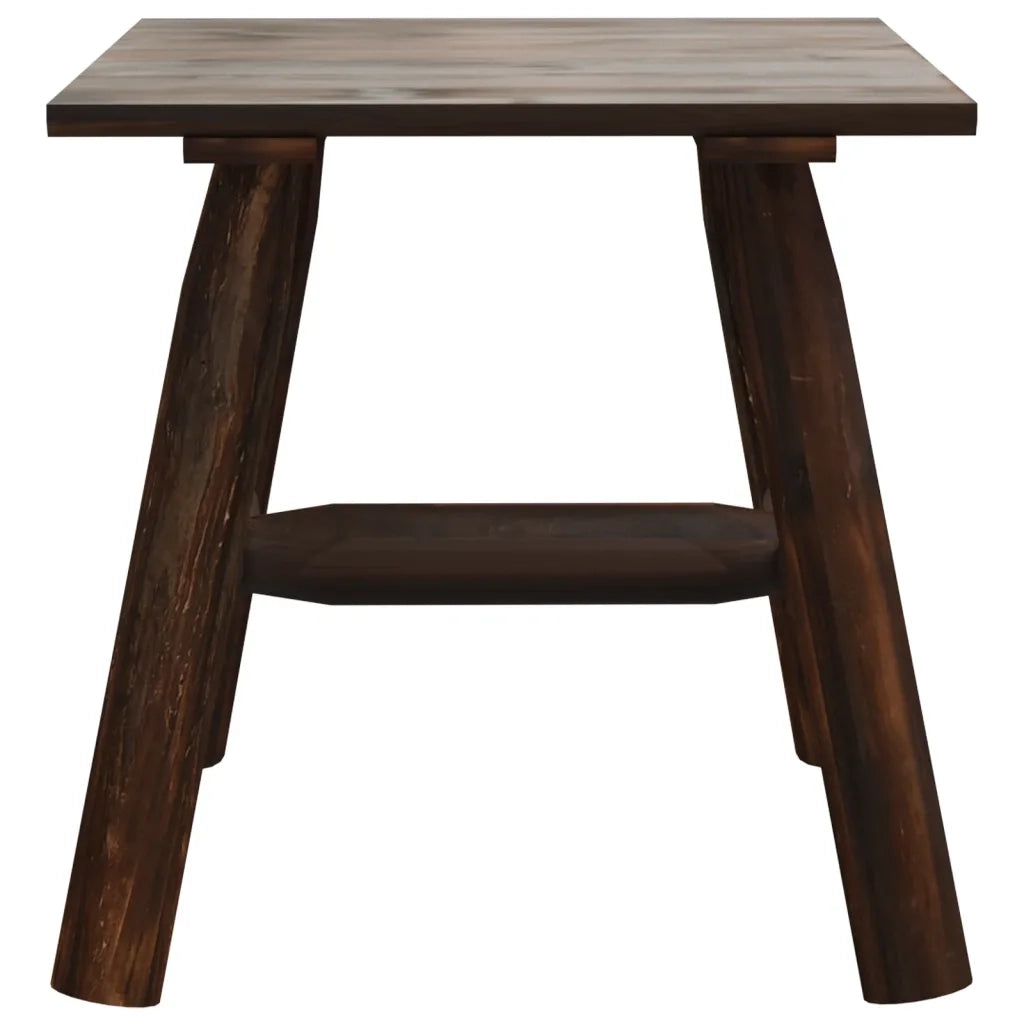 Tavolino 49x49x50 cm in Legno Massello di Abete Rosso 363352