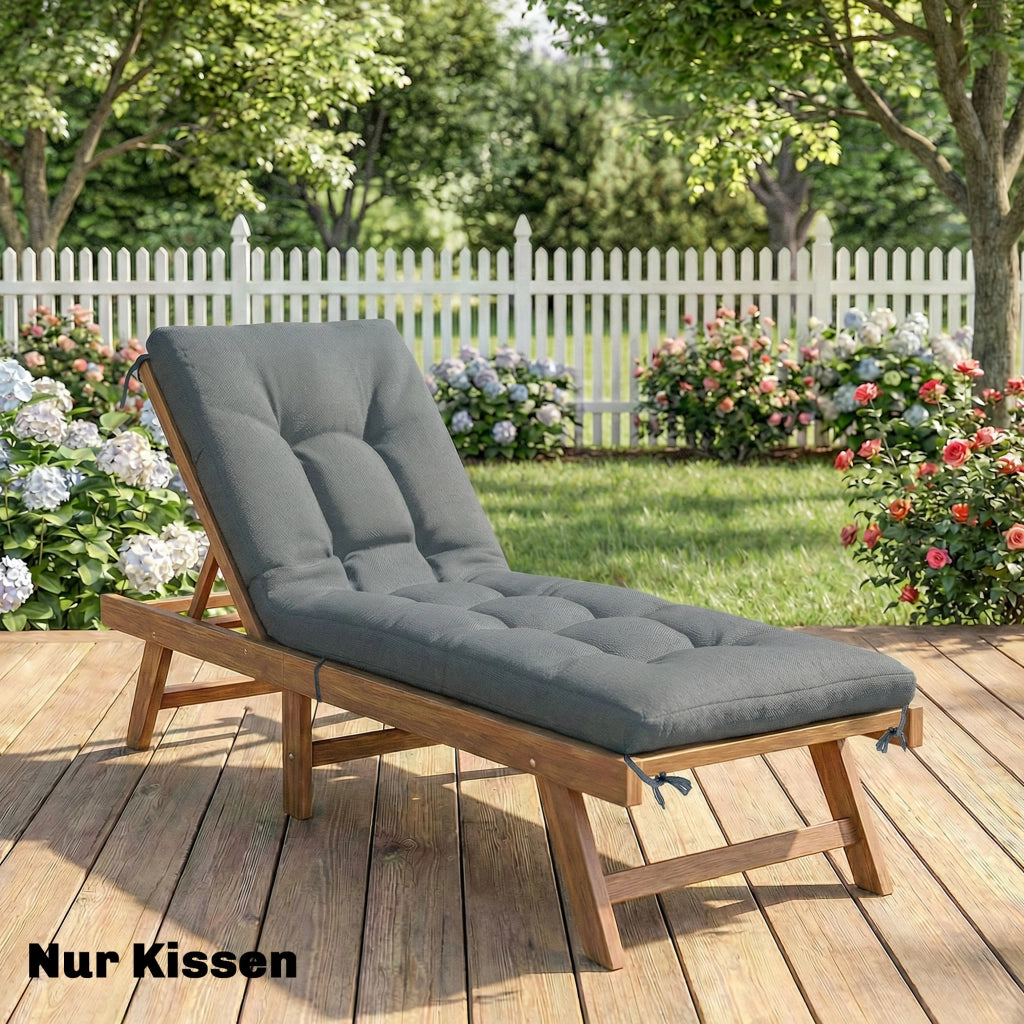Cuscino per Pallet ¨C zephmum ¨C Grigio Scuro 198x65x13