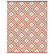IDMarket - Tappeto per esterni BAHAMAS terracotta 180 x 280 CM