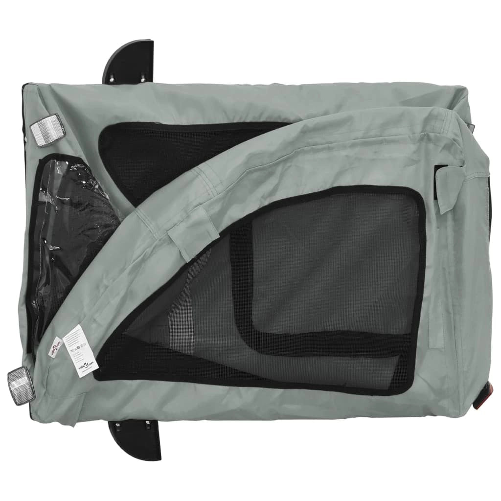 Rimorchio/carrello per animali domestici grigio 02_0044210