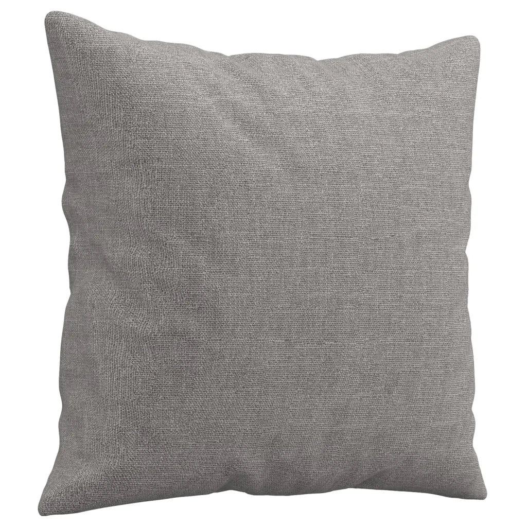 Cuscini Decorativi 2 pz Grigio Chiaro 40x40 cm in Tessuto CFW1648592