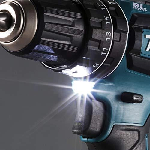 Makita DHP485Z trapano Senza chiave 1,1 kg Nero, Blu