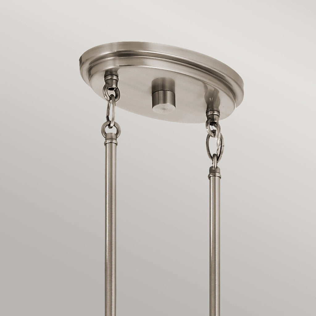 Lampada a sospensione Grand Bank grigio anticato 5xE14 Kichler