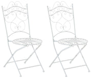 Set di 2 sedie Indra bianco
