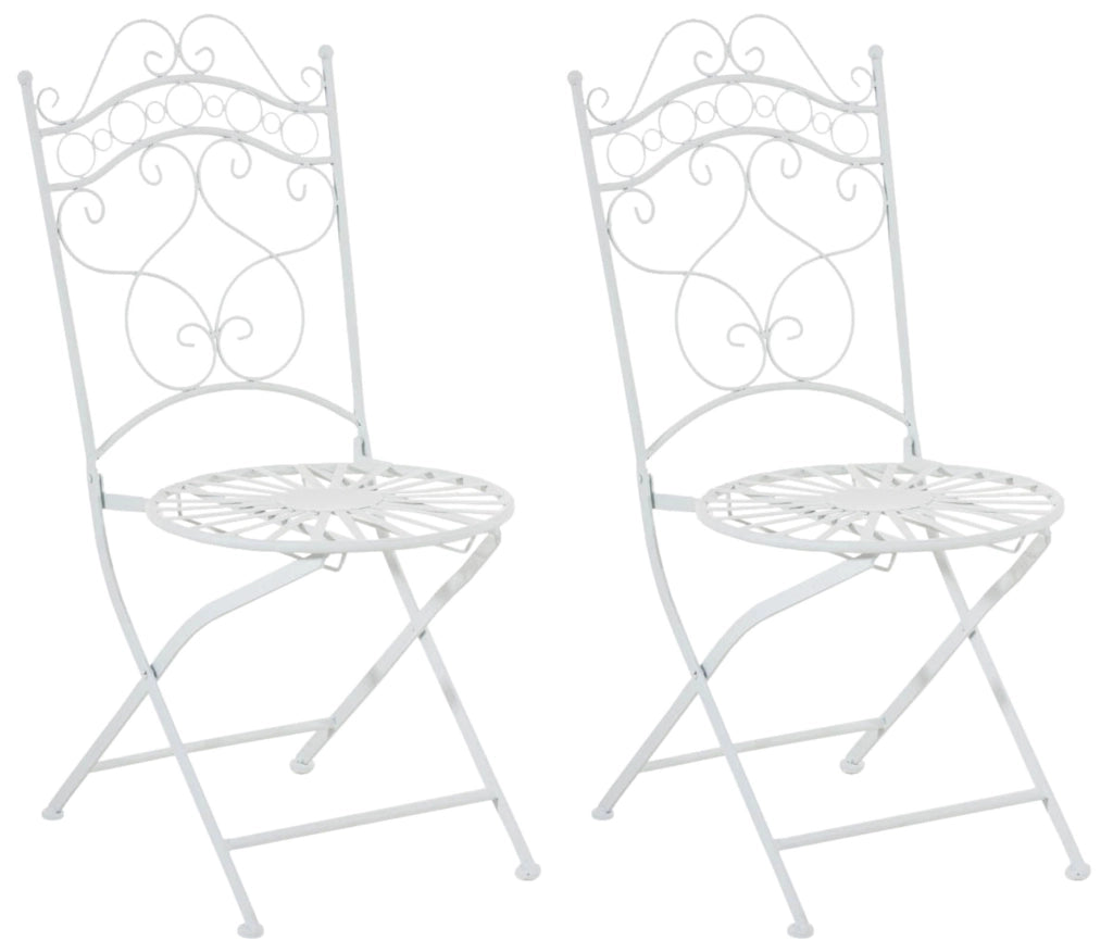 Set di 2 sedie Indra bianco