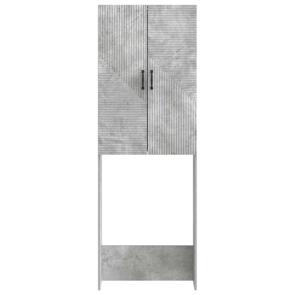 Mobile Bagno HAARLEM Grigio Cemento 66 x 25,5 x 190 cm 896918