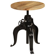 Tavolo da Bar in Legno Massello di Mango 60x(76-110) cm cod mxl 29847